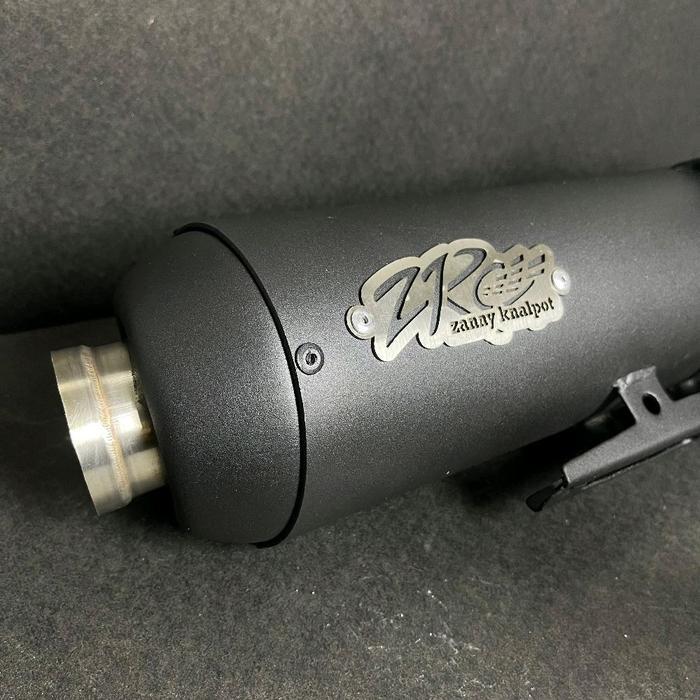 KNALPOT ZRC MONCONG SHOJIRO + EMBLEM S02