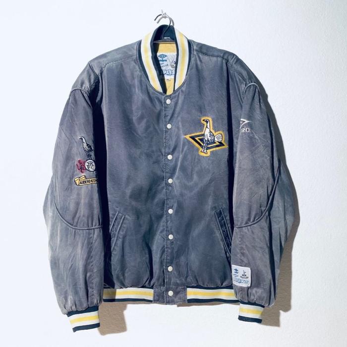 ULTRA RARE Umbro Vintage 90s x Tottenham Hotspur Varsity Bomber Jacket 1990-1992 Special Edition Off