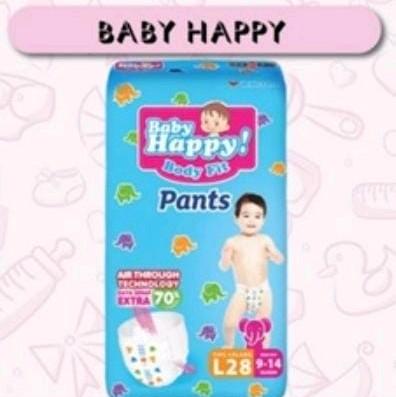 popok bayi merk BABY HAPPY M32