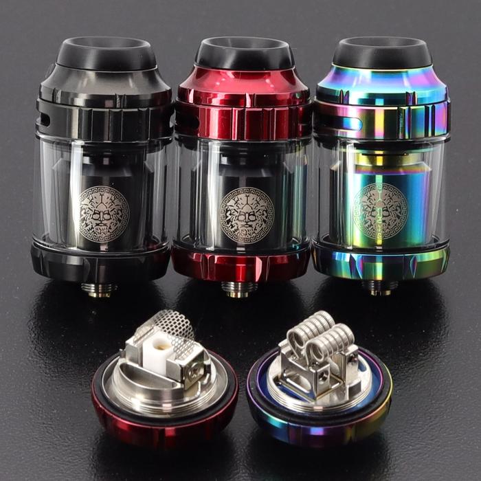 VapSea Zeus X RTA Dual Coil 25mm Base Z Zeus X Mesh 2 Deck Atomizer