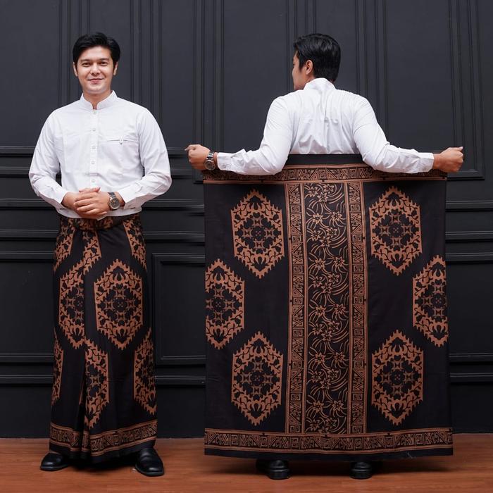 Sarung Goyor ORIGINAL Sarung Santri Sarung Batik Saring Pria Sarung AQIL WAJADA Sarung BHS Wadimor S