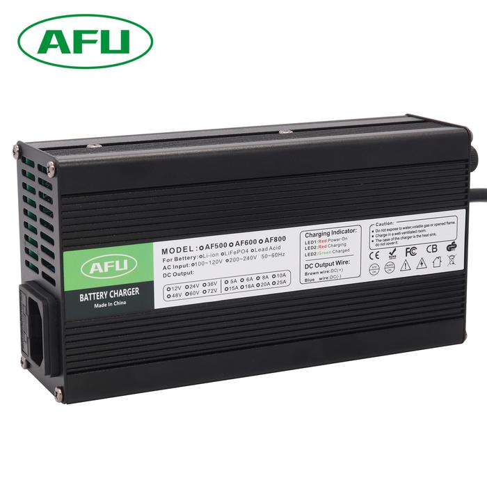 67.2V 5A Charger 60V Li-ion Charger For 16S 60V 59.2V Lithium Battery