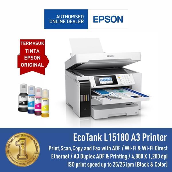 PRINTER EPSON L15180 L-15180 L 15180 A3 DUPLEX PIGMENT PRINT SCAN COPY