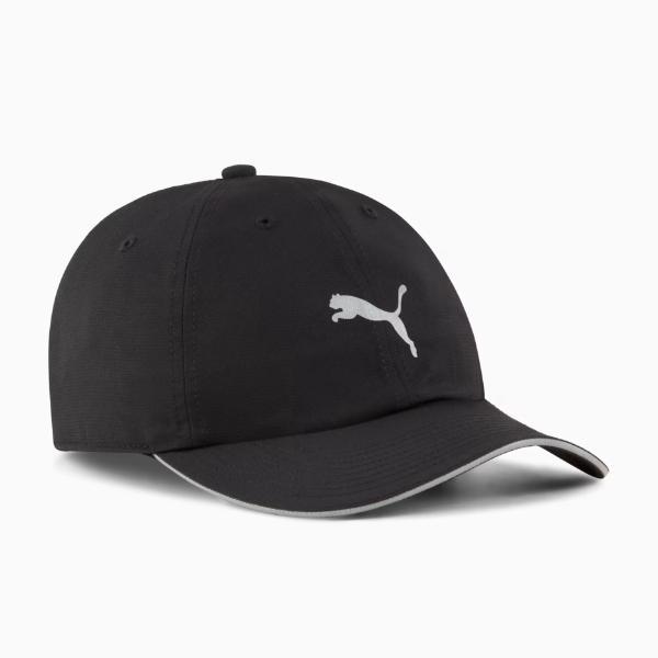 Puma Topi Unisex Running III BB Cap Warna PUMA Black - 026169 01 Ringan & Bernapas untuk Aktivitas O