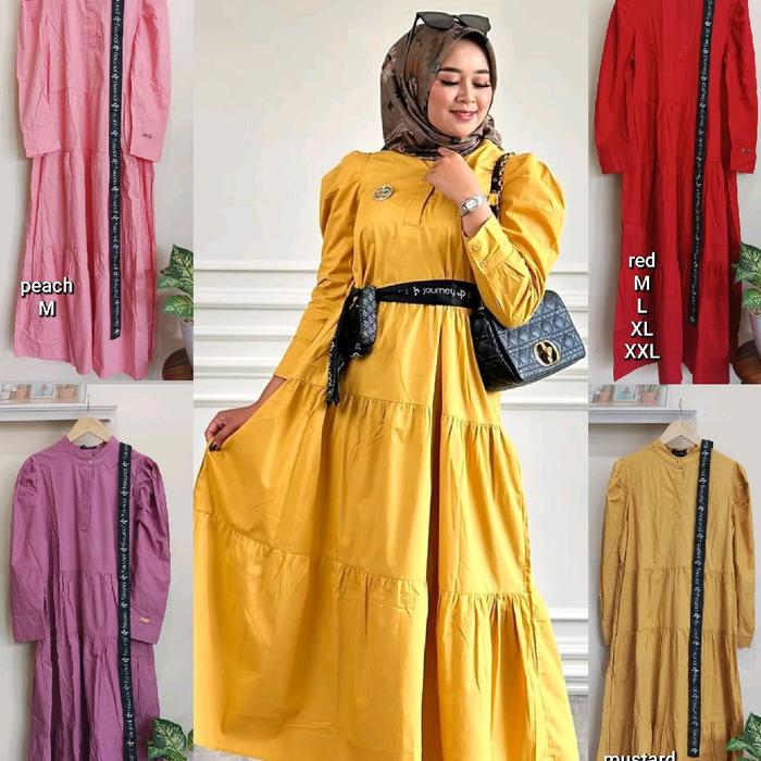 DRESS ALL KODE BY JOURNEY SCARVES // Promo dress // Gamis Journey promo
