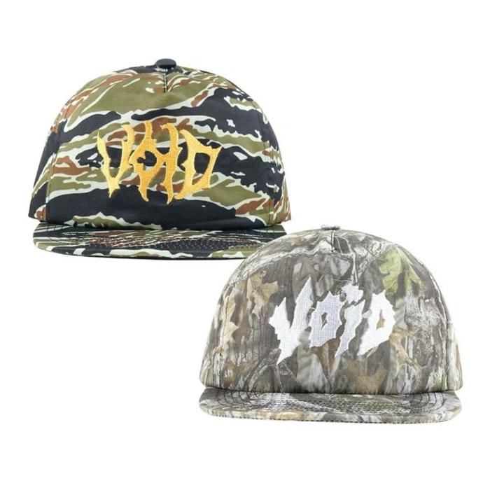 VOID Snapback Hat RealTree Tiger Camo - Topi Snapback Bordir