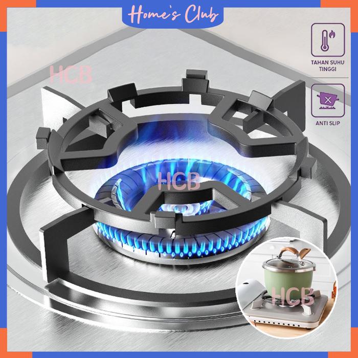 Dudukan Kompor Gas Stove Rack Bahan Besi / Dudukan Kompor Gas / Penyanggah Tatakan Kompor Panci