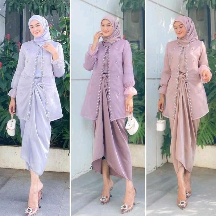 ONE SET JEMMA ORGANZA  Bhn premium ORGANZA