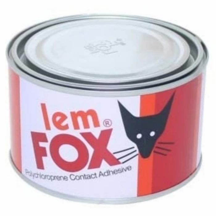 lem kuning fox 1/2 kg 300 gram/ lem fox kuning serbaguna 300 gr