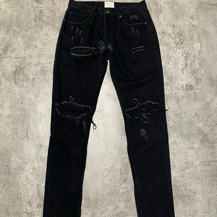 Fear Of God fourth collection ripped jeans