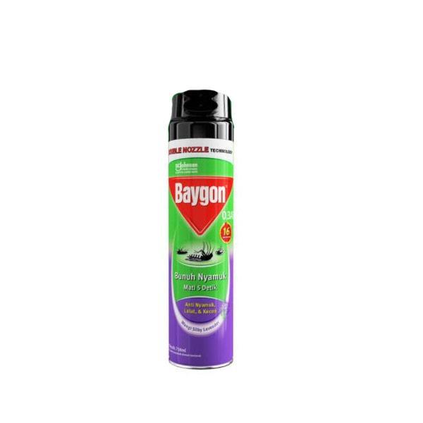 SIAPKIRIM BAYGON AEROSOL LAVENDER 750 ML - Pembasmi Nyamuk dan Serangga READY STOCK