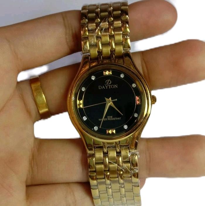 jam tangan DAYTON 02. gold original Japan.