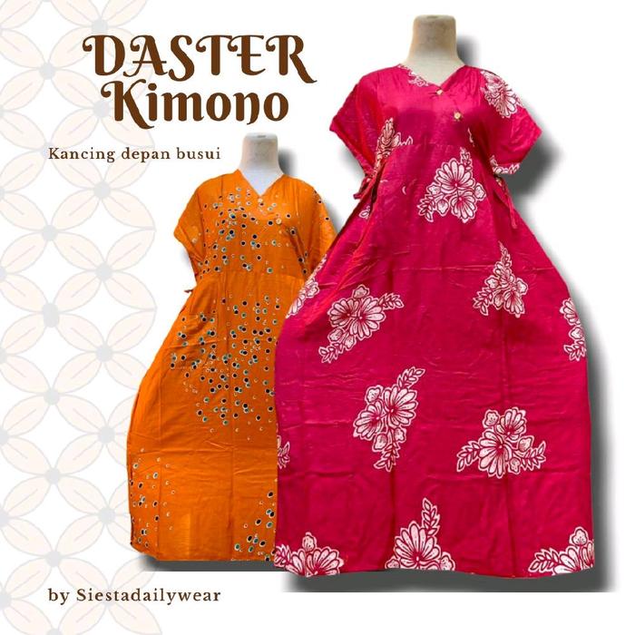 daster rumahan busui model kimono