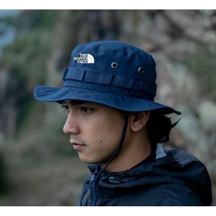 PERTAMA TERLARIS! TOPI RIMBA BORDIR TNF OUTDOOR/TOPI RIMBA GUNUNG/BUCKET RIMBA HAT GUNU