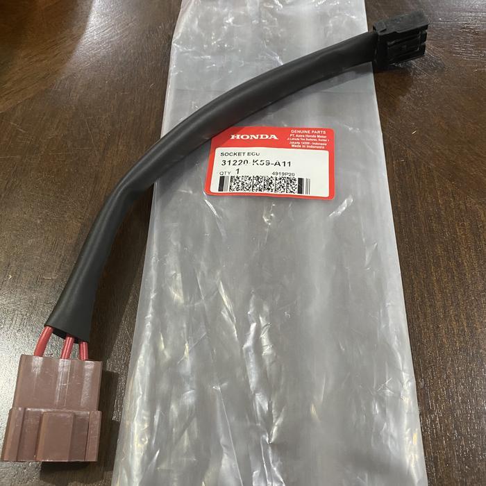 K59 Socket ECU Kabel Soket ECM CDI Motor Vario 125 150 FI F1 LED PCX