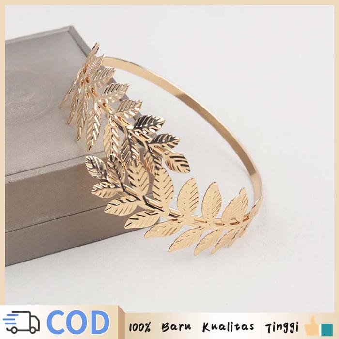 Gelang Daun Emas Asli Gelang Emas Motif Daun Gelang Motif Daun Emas Asli