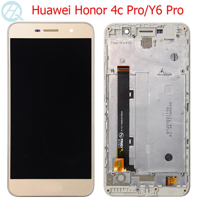Original Y6 Pro LCD For Huawei Honor 4C Pro Display With Frame 5.0"