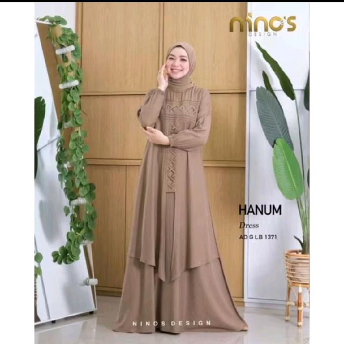 HANUM DRES/GAMIS HANUMM/ninos Wanita Remaja