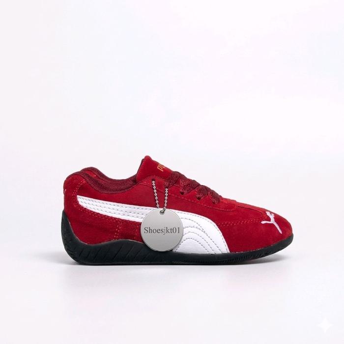 Sepatu Puma Kids Speedcat red white Original