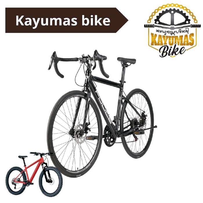 SEPEDA ROAD BIKE 700 ELEMENT TORONTO EFG 7 SPEED