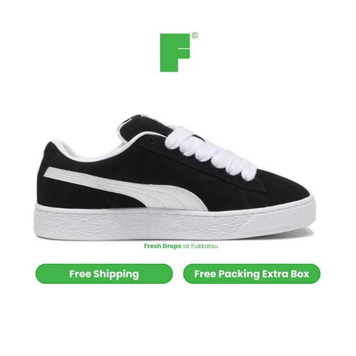 Sepatu Puma Suede XL 'Black White' Puma /  sneakers /  Suede Sepatu Pria