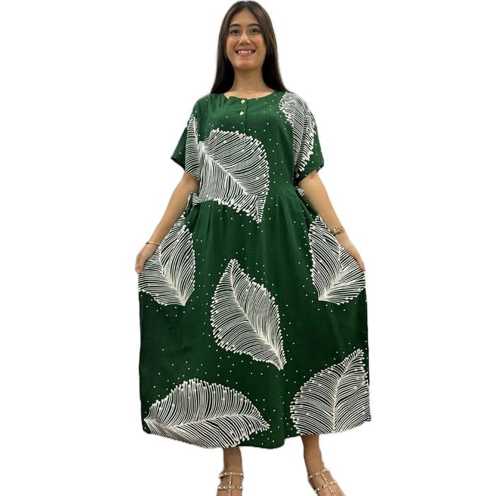 Daster Homedress Cantik Busui Ikat Samping Bikin Langsing