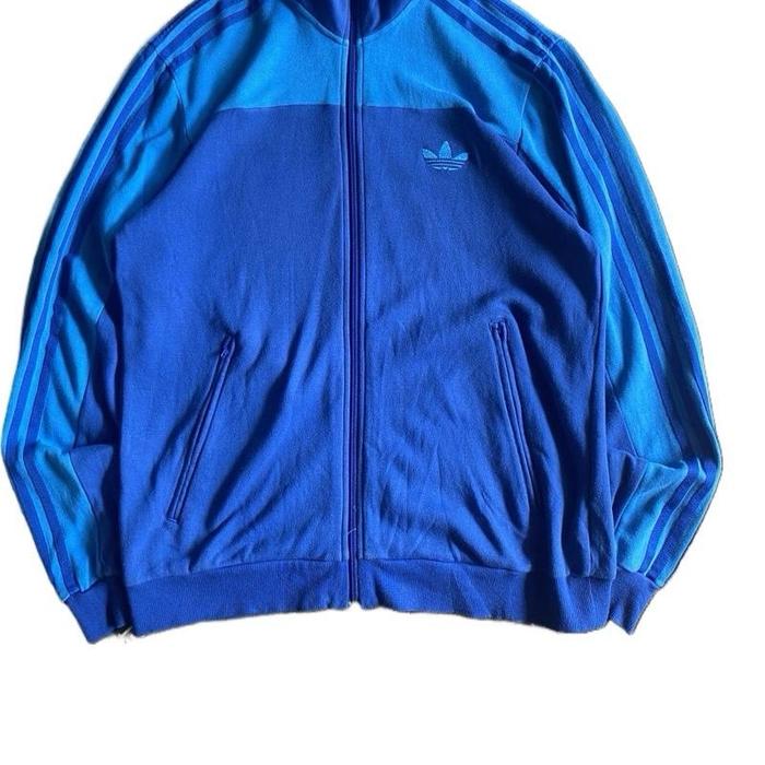 Tracktop Adidas Firebird Biru Stripe