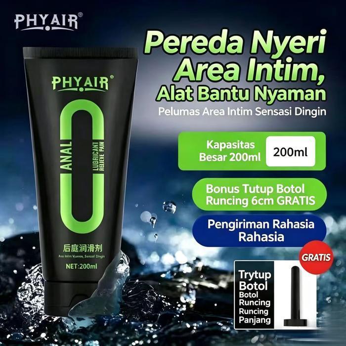BAJU LENGAN PANJANG Promo Pelumas Pribadi Berbasis Air Tekstur Kental 200ML, Cocok Untuk Pria & Wani