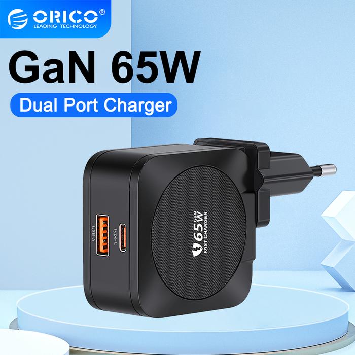 ORICO 65W GaN Charger Fast Charging USB PD Charger Cell Phone Charger
