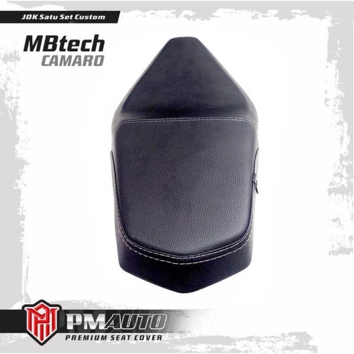 Jok Motor + Latex Scoopy Karbu,Scoopy Fi,Scoopy Donat Fullset Mbtech Paket Touring Ganteng