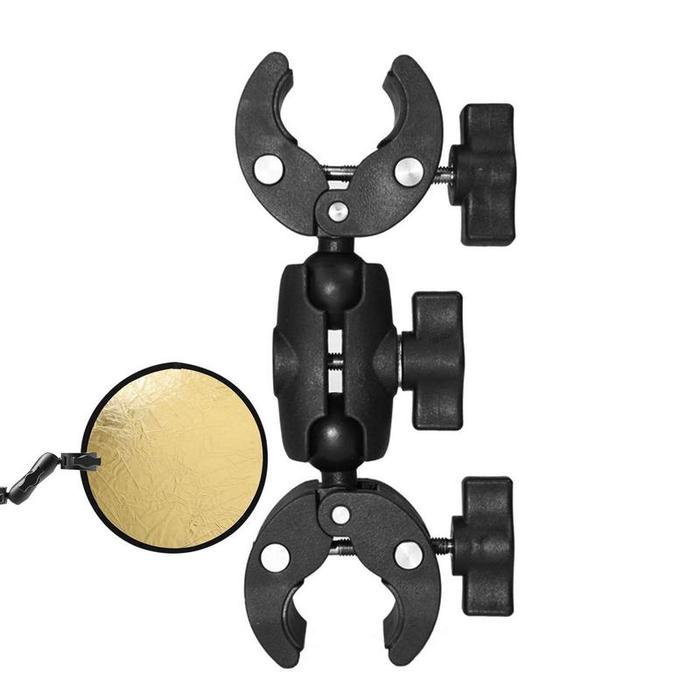 360 Bike Camera Holder 360 Rotation Roll Bar Action Camera