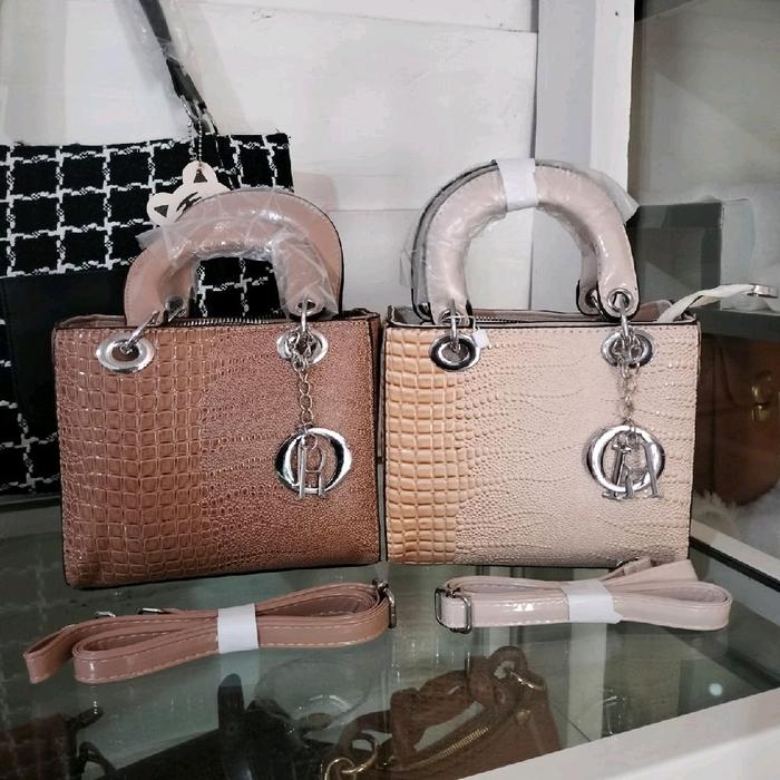 Tas premium croco glossy wanita