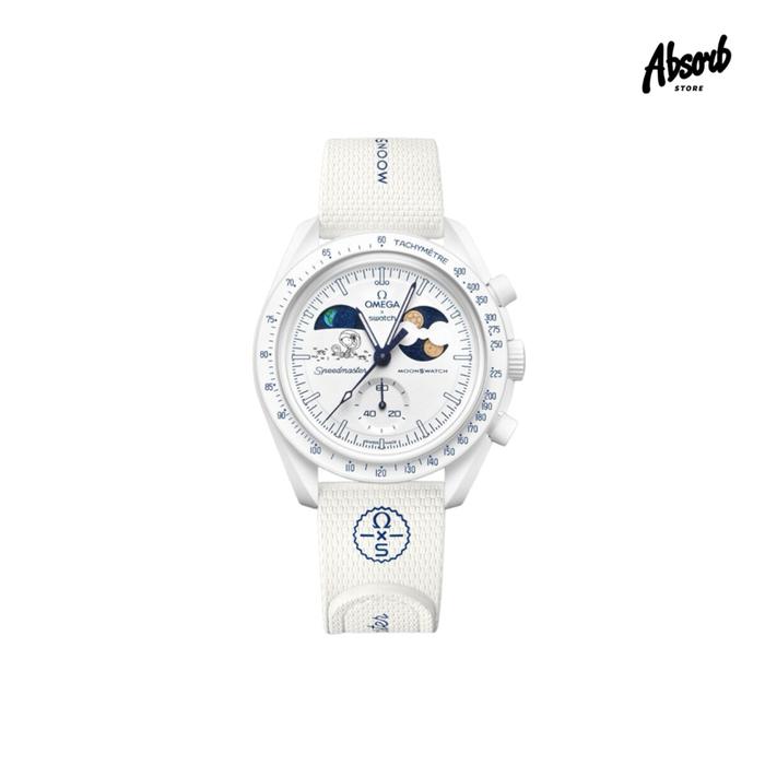Swatch x OMEGA Bioceramic MoonSwatch “Mission To Earthphase - Moonshine Gold” (Cold Moon)