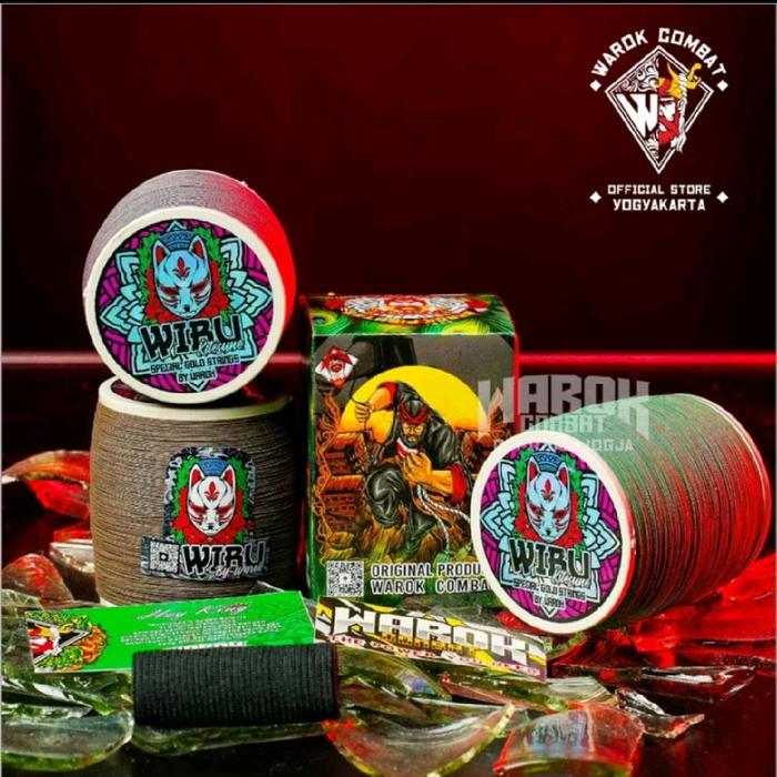 WIBU 1600 YARD ORI GELASAN TAJAM  MATOT size 023 Layangan Anak