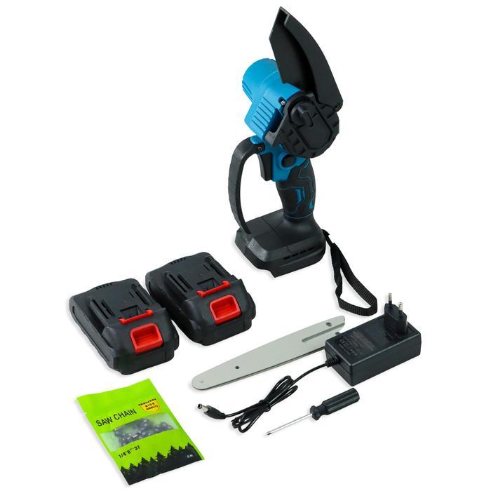 Gergaji Listrik Mesin Senso Kayu Mini Cordless Portable Rechargeable