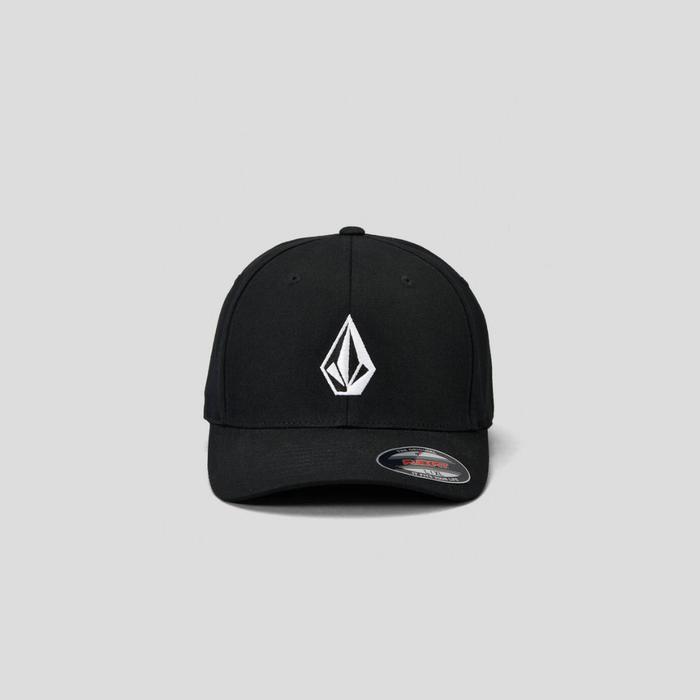 Volcom Topi Flexfit Original MCP Full Stone BLK Stylish & Nyaman untuk Berbagai Kesempatan dengan De