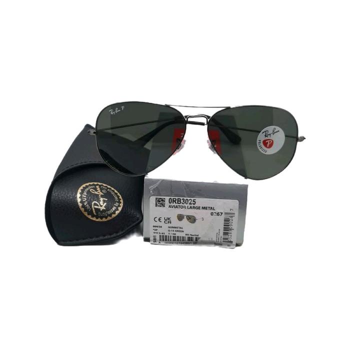 Sunglasses Kacamata Hitam Rayban Aviator RB3025 004/58 62 3P original