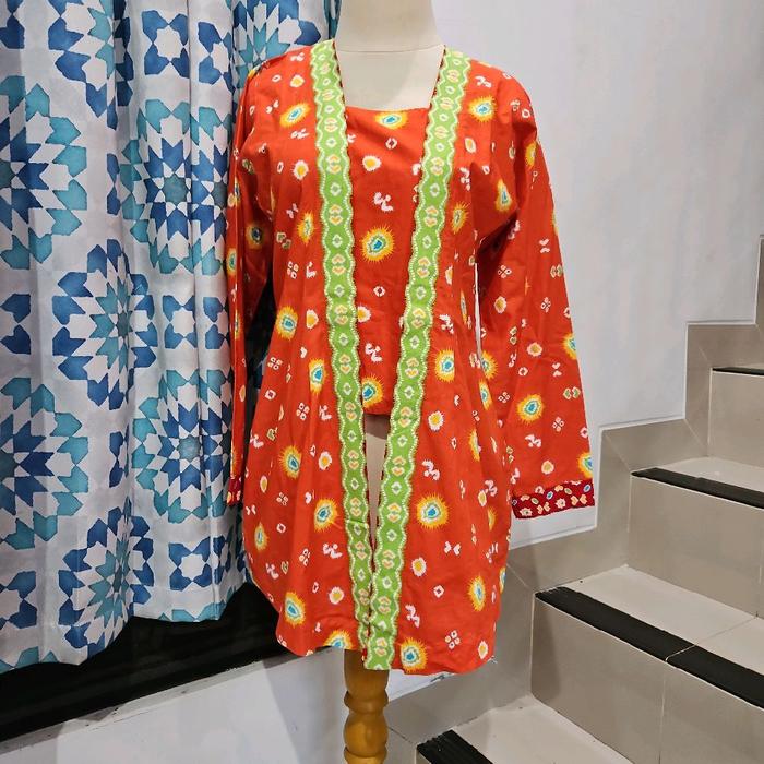 Preloved Atasan Batik Kutubaru Like New