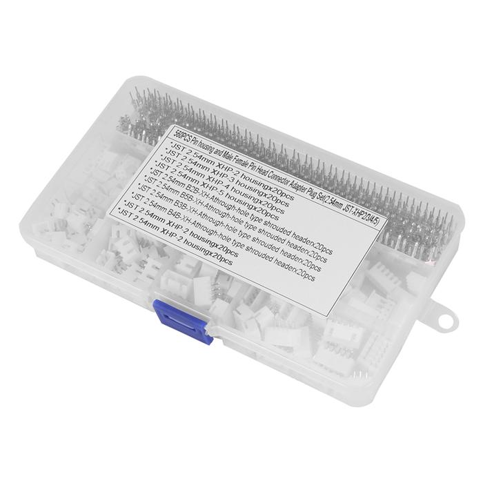 560PC 2.54Mm JST-XHP 2/3/4/5 Pin Housing With 2.54Mm JST XH