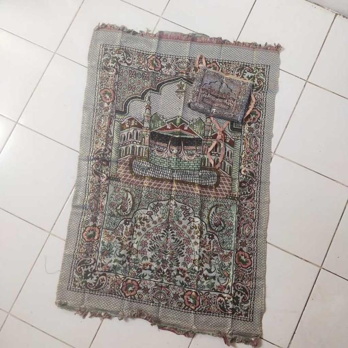 Afluth Sajadah Tas / Sajadah Turki Original / Sajadah Jumbo Arab Saudi Mekah Madinah