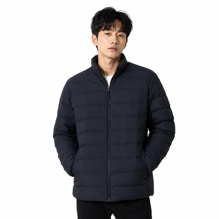 Jacket Uniqlo Pufftech Jacket Original Pria Wanita Ringan Stylish Everyday Wear