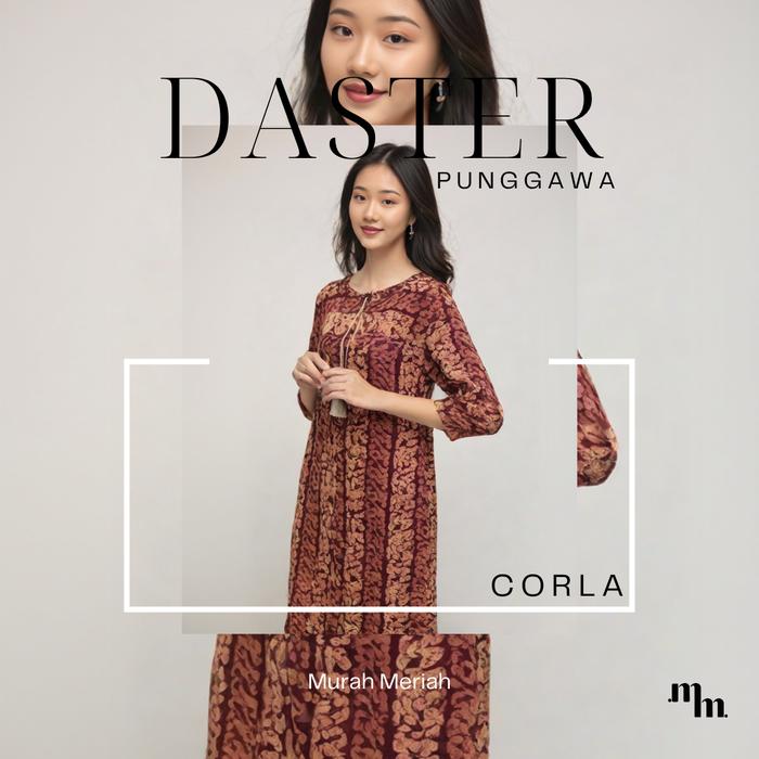 Daster Corla Jumbo Terbaru - Fashion Katun Lembut Nyaman Motif Kekinian Dress Wanita Gadis Remaja Et