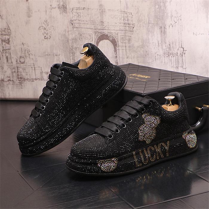 Luxury Royal Style Mens Wedding Dress Shoes Spring Handmade Embroidery Pattern Exotic Designer Loafe