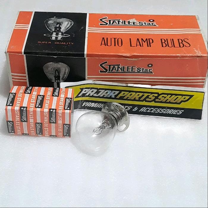 BOLA LAMPU BOHLAM BOLHAM LAMPU DEPAN RX KING COBRA RXS RXZ STANLEE STAR 12 VOLT