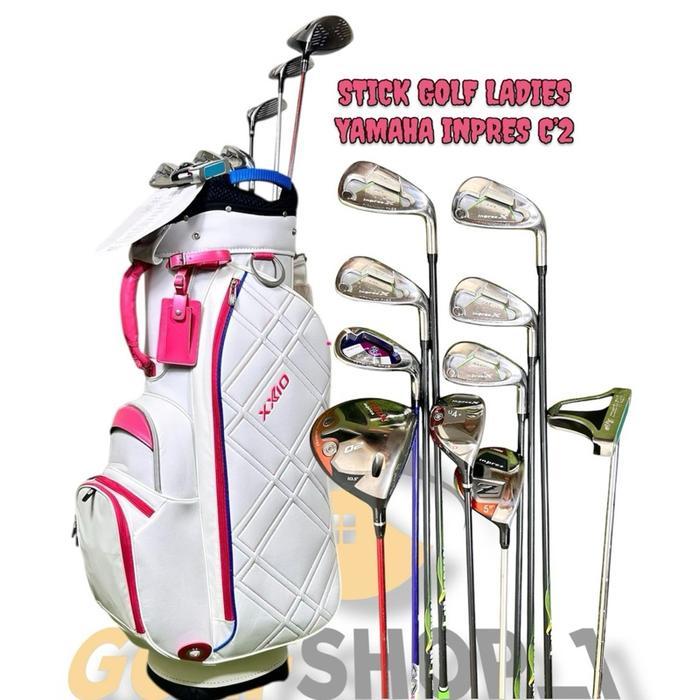 PREMIUM Stick Golf Ladies Yamaha Inpres X Second Original Fullset Bag Golf Lengkap Bag Golf - Set St