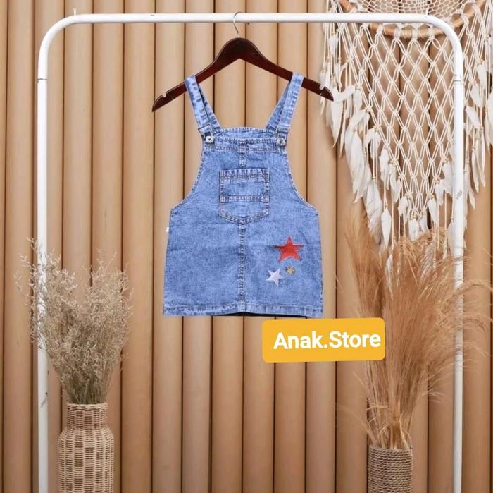 Overall Rok Jeans Anak Wanita // Baju Anak Kodok Wanita