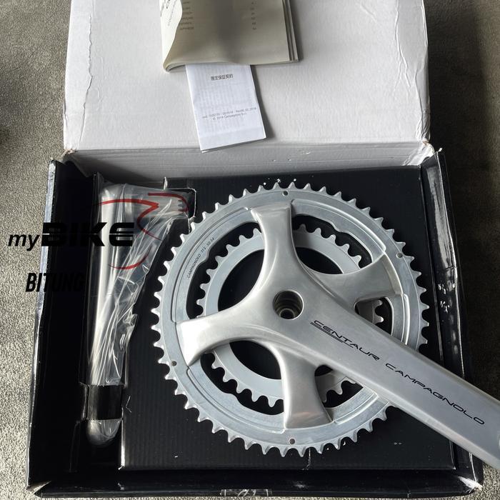 Campagnolo Centaur Ultra Torque 11 sp crankset 170mm 50-34T - Silver PMJ69 TAD1