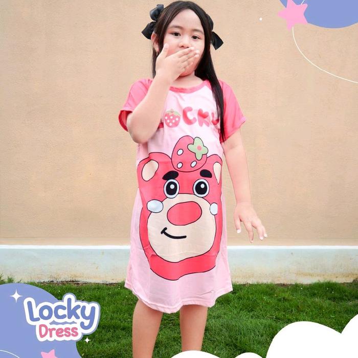 CARTOONS Dress Kids Daffi Hijab Ori Muslim Baju Gamis Wanita