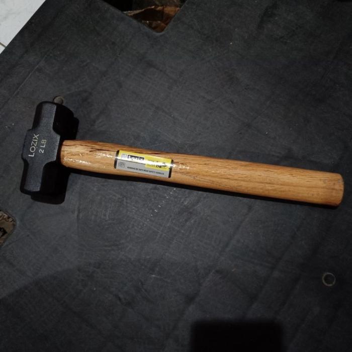 Palu Bodem 2LB Gagang Kayu Palu Batu Sudah Ada Gagang