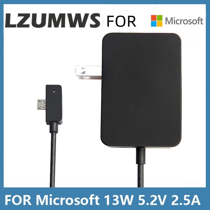5.2V 2.5A 13W Power Adapter Charger For Microsoft Surface 3 1623 1624